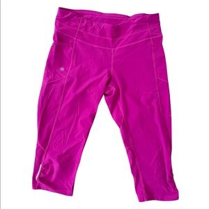 Athleta Activewear Bottoms with pockets - crop leggings